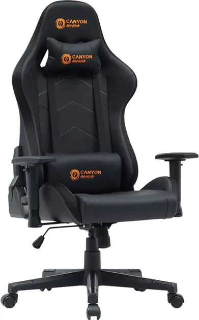 Fotel gamingowy Canyon Irida RGBCH03 RGB Black (CNS-RGBCH03) - obraz 3