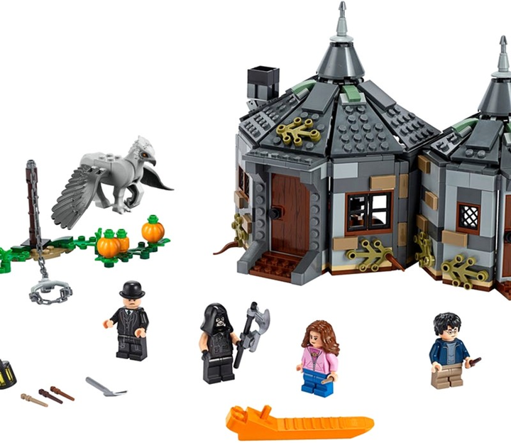 Zestaw klocków LEGO Harry Potter Chatka Hagrida: na ratunek Hardodziobowi 496 elementów (75947) - obraz 2