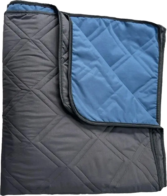Покривало U-tek Аквастоп сіре Полуторне 130х210 см Quilt Blank PollyPU (BLPU130210) (4823099002060) - зображення 2
