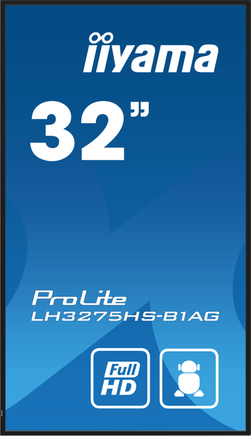 Монітор 31.5" iiyama ProLite LH3275HS-B1AG - зображення 4