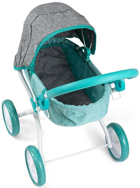 Wózek dla lalek Milly Mally Dori Prestige mint zielony (5901761125580) - obraz 6