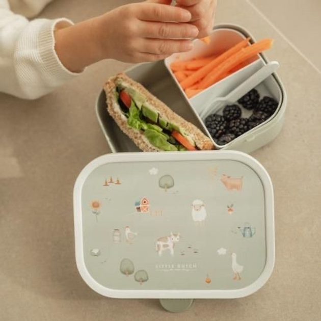 Lunchbox Mepal Little Farm Zielony (8720294032328) - obraz 2