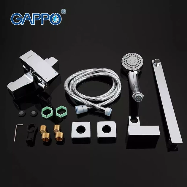 Змішувач для ванни GAPPO G2207 - Фото 4 Змішувач для ванни GAPPO G2207 - зображення 4