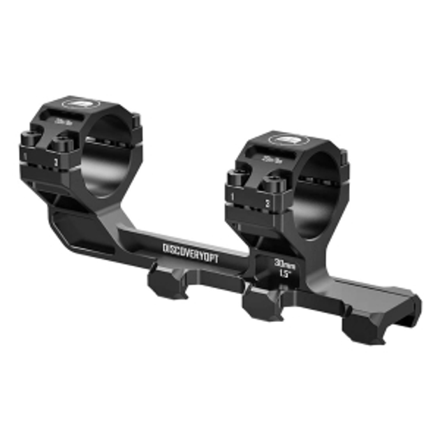 Моноблок DISCOVERY Scope Mount ONE-PIECE High Profile For Picatinny 30mm 1,5inch (202401), шт - зображення 1