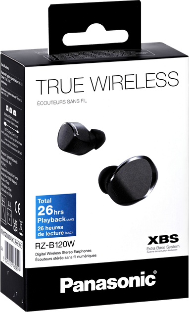 Навушники Panasonic RZ-B120WDG-K TWS Чорний - зображення 10