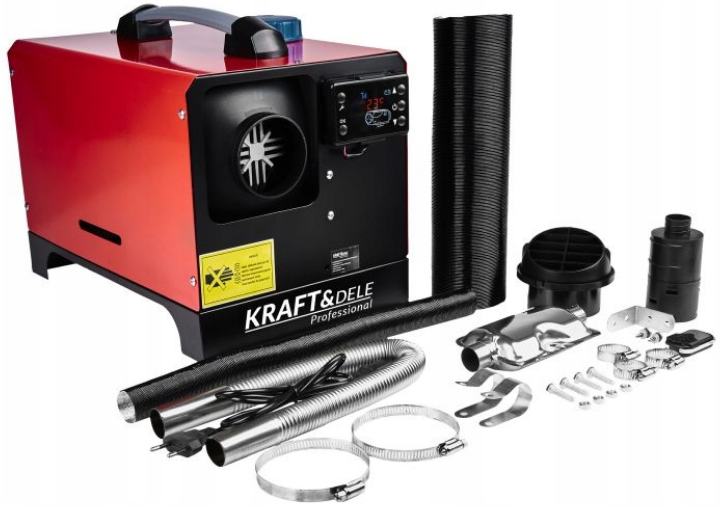 Автономний дизельний обігрівач 8кВт Kraft&Dele kd11780 - зображення 2