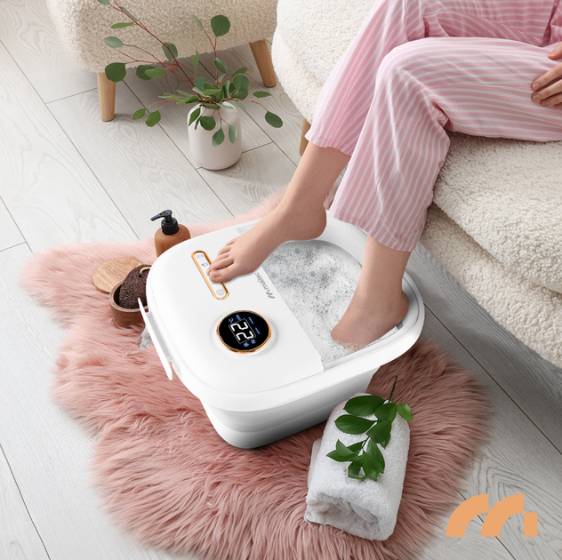 Гідромасажна ванна для ног MalTec PRO-Hydro500WS, 500 Вт, підігрів води 35–48°C, таймер, складна, бульбашковий масаж - Фото 5 Гідромасажна ванна для ног MalTec PRO-Hydro500WS, 500 Вт, підігрів води 35–48°C, таймер, складна, бульбашковий масаж - зображення 5