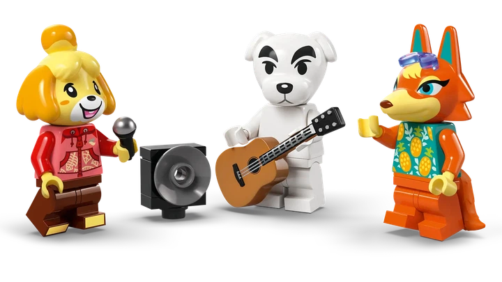 Конструктор LEGO Animal Crossing Концерт K.K. на площади 550 деталей (77052) - изображение 6