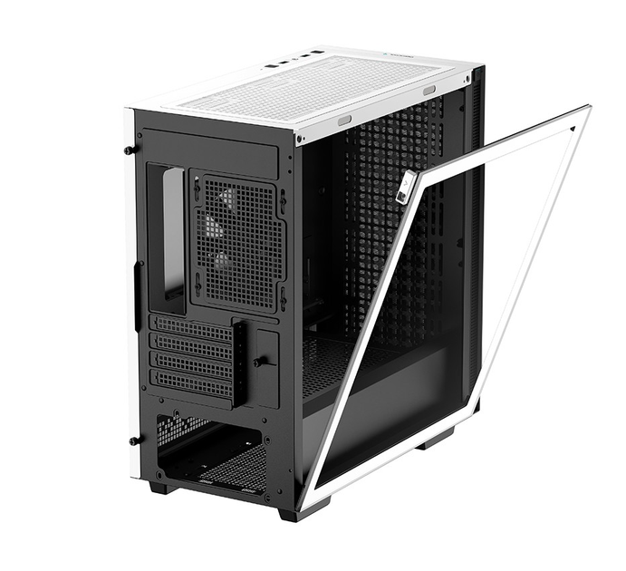 Корпус DeepCool CH370 White (R-CH370-WHNAM1-G-1) без БЖ - зображення 7