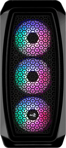 Корпус AeroCool Aero One Mini Frost-G-BK-v1 (ACCS-PB18043.11) Black без БЖ - зображення 2