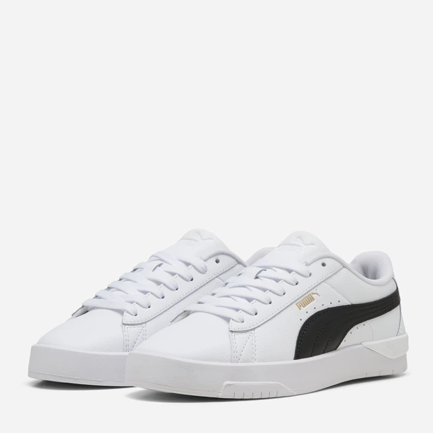 Жіночі кеди низькі Puma Jada Classic 40021703 39 (6UK) 25 см Puma White-Puma Black-Puma Gold (4067983902857) - Фото 4 Жіночі кеди низькі Puma Jada Classic 40021703 39 (6UK) 25 см Puma White-Puma Black-Puma Gold (4067983902857) - зображення 4