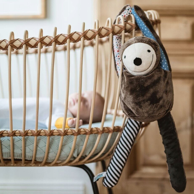 Maskotka interaktywna Whisbear E-zzy the Sloth Leniwiec z czujnikiem płaczu i aplikacją mobilną (5905279995734) - obraz 3