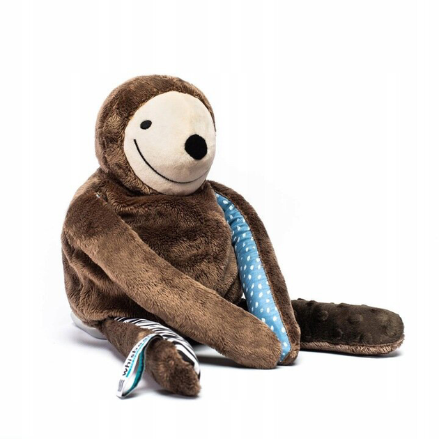 Maskotka interaktywna Whisbear E-zzy the Sloth Leniwiec z czujnikiem płaczu i aplikacją mobilną (5905279995734) - obraz 4