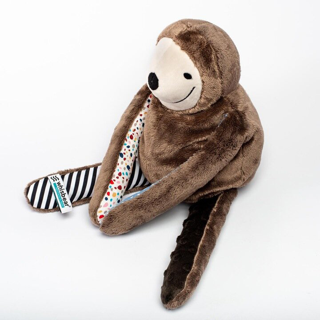 Maskotka interaktywna Whisbear E-zzy the Sloth Leniwiec z czujnikiem płaczu i aplikacją mobilną (5905279995734) - obraz 5