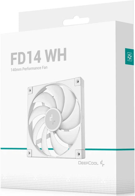Wentylator DeepCool FD14 WHITE - obraz 6