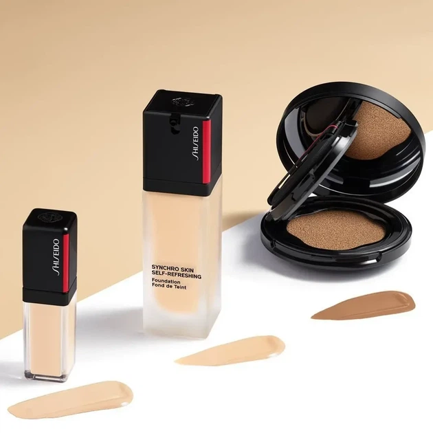 Тональный Крем Для Лица Shiseido Synchro Skin Self Refreshing Cushion Compact 120 Ivory 13 Г - Фото 5 Тональный Крем Для Лица Shiseido Synchro Skin Self Refreshing Cushion Compact 120 Ivory 13 Г - изображение 5