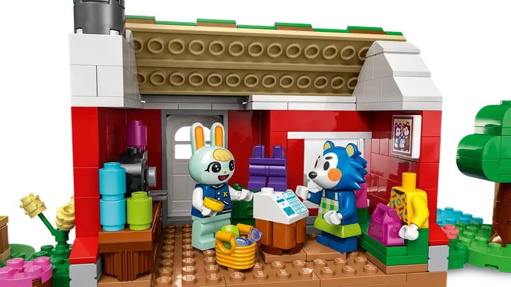Конструктор LEGO Animal Crossing Способные сестры и магазин одежды 322 детали (77055) - изображение 3