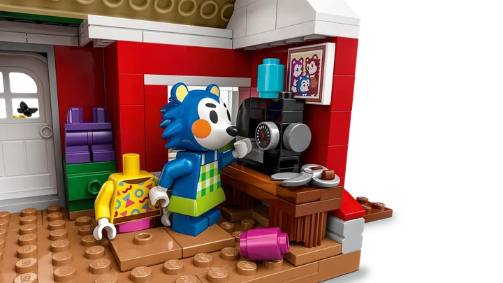 Конструктор LEGO Animal Crossing Способные сестры и магазин одежды 322 детали (77055) - изображение 6