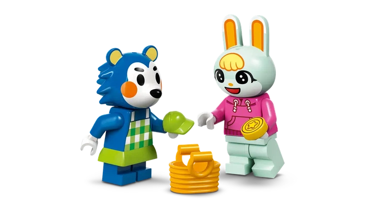 Конструктор LEGO Animal Crossing Способные сестры и магазин одежды 322 детали (77055) - изображение 10
