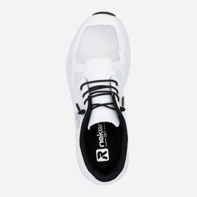 Buty sportowe damskie RIEKER M9000-80 40 (6.5UK) 26.4 cm Białe (4061811648634) - obraz 9
