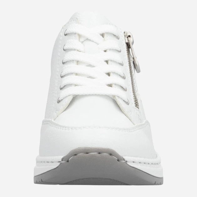 Жіночі снікери RIEKER N4322-80 41 (7.5UK) 27 см Біле (4059954285489) - зображення 6