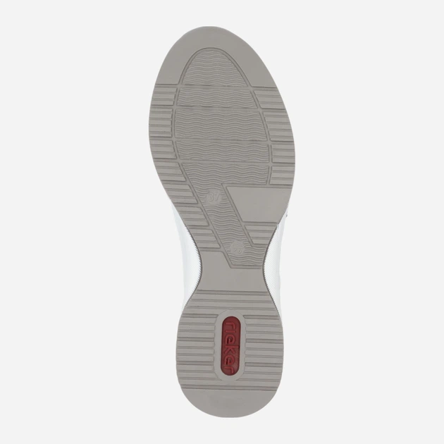 Жіночі снікери RIEKER N4322-80 41 (7.5UK) 27 см Біле (4059954285489) - зображення 10