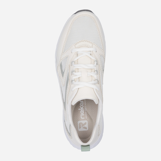 Buty sportowe damskie RIEKER N5205-80 38 (5UK) 25 cm Białe (4061811724154) - obraz 9