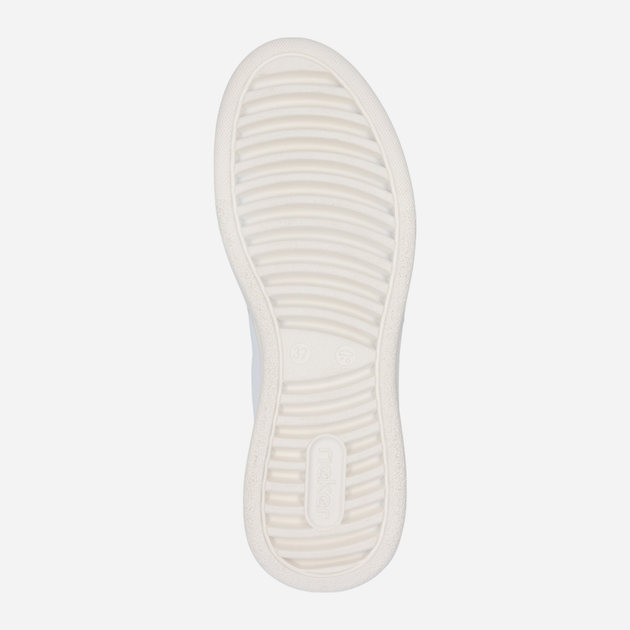 Sneakersy damskie do kostki RIEKER N6410-80 40 (6.5UK) 26.4 cm Białe (4061811724260) - obraz 10