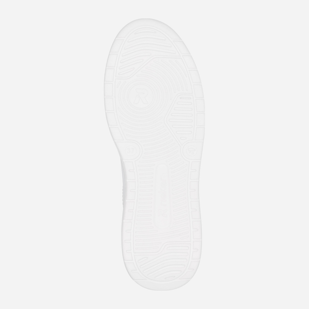 Sneakersy damskie skórzane RIEKER W2301-80 37 (4UK) 24.5 cm Białe (4061811714582) - obraz 10