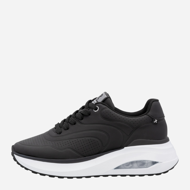 Sneakersy damskie na platformie RIEKER W2700-00 41 (7.5UK) 27 cm Czarne (4061811651535) - obraz 4