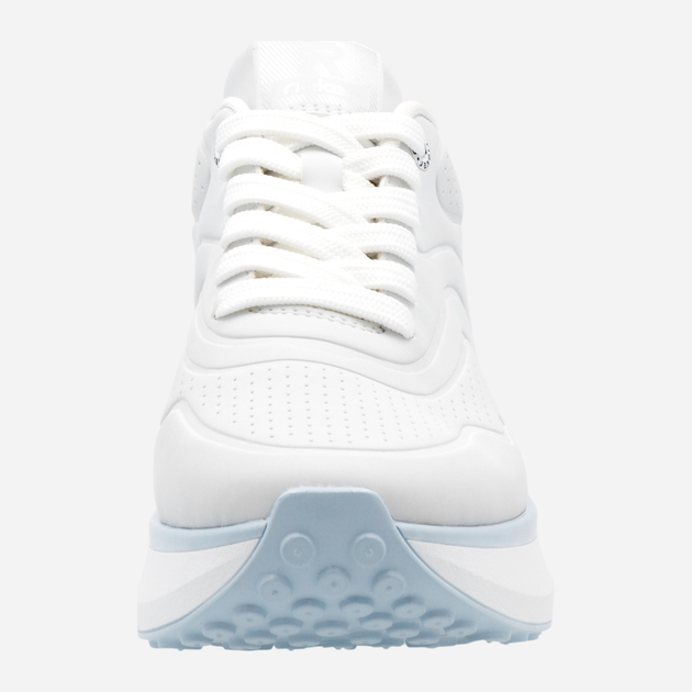 Sneakersy damskie na platformie RIEKER W2700-80 41 (7.5UK) 27 cm Białe (4061811651894) - obraz 6
