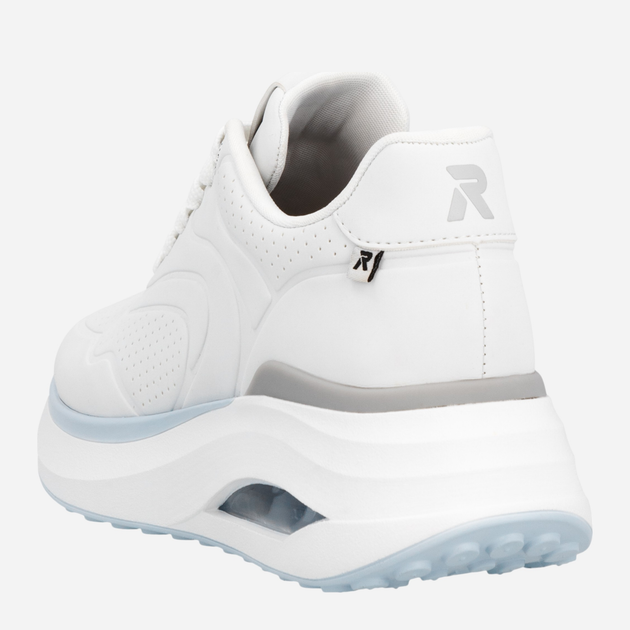 Sneakersy damskie na platformie RIEKER W2700-80 41 (7.5UK) 27 cm Białe (4061811651894) - obraz 7