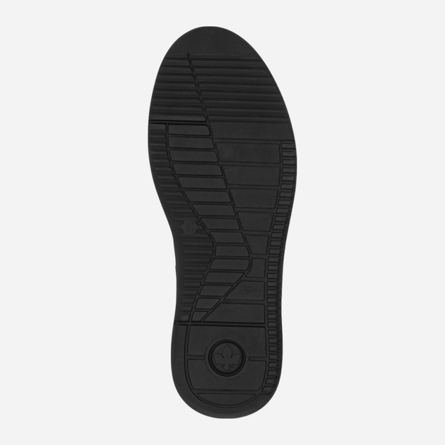 Buty derby męskie skórzane RIEKER 10419-00 45 (10.5UK) 30 cm Czarne (4061811220779) - obraz 10