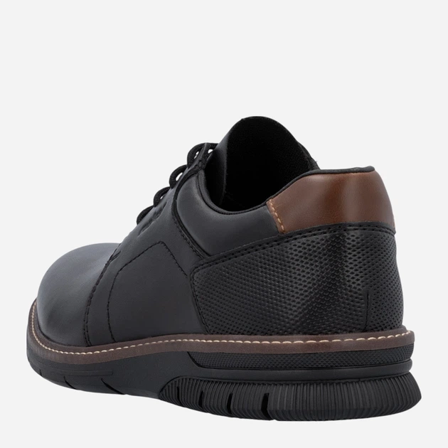 Чоловічі дербі RIEKER 14419-00 43 (9UK) 28 см Чорні (4061811215263) - зображення 7