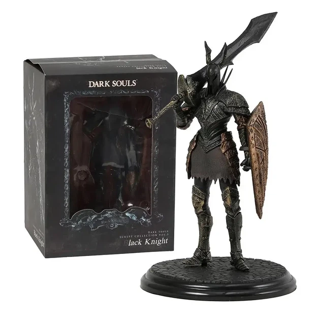 Фигурка Черный Рыцарь Темные Души Black Knight Dark Souls 23 см - изображение 4
