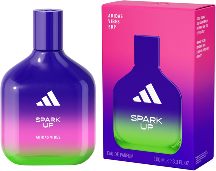 Парфумована вода унісекс Adidas Vibes Spark Up 100 мл (3616305447210) - зображення 2