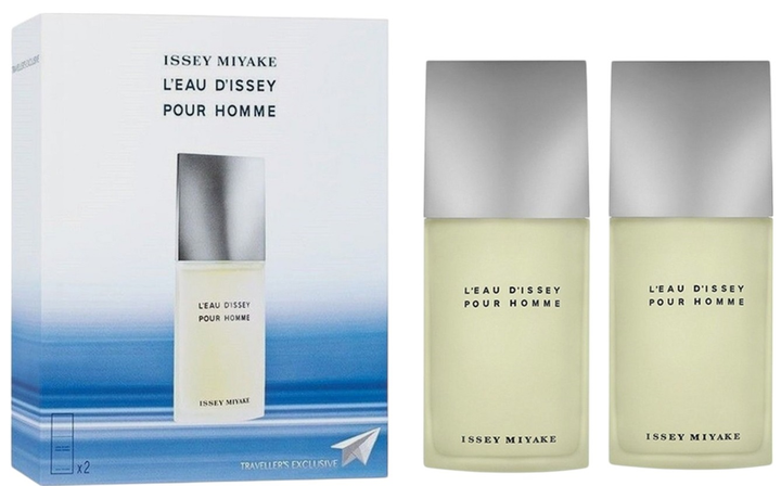 Zestaw męski Issey Miyake L'Eau D'Issey Woda toaletowa 2 x 40 ml (3423478501751) - obraz 1