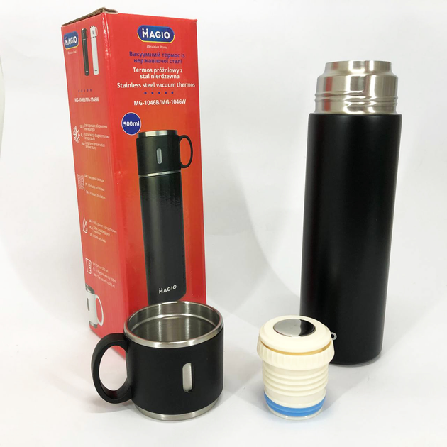 Термос MAGIO MG-1046B 0.5 л(ws99442)(WB) - изображение 2