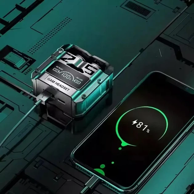 Беспроводные Bluetooth наушники 3 механические M25 армированные двойного режима игровые - Фото 5 Беспроводные Bluetooth наушники 3 механические M25 армированные двойного режима игровые - изображение 5