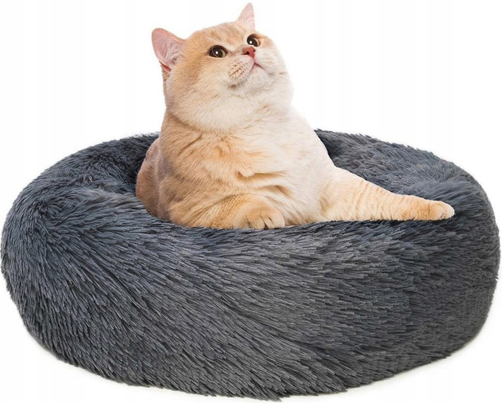Лежак Unizoo для собак та котів плюшевий M 60 см (5903857570281) - зображення 5