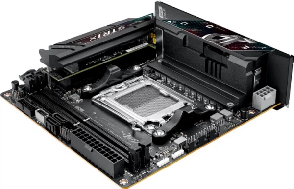 Материнська плата Asus rog Strix b850-i Gaming wifi (90mb1k30-m0eay0) - зображення 6
