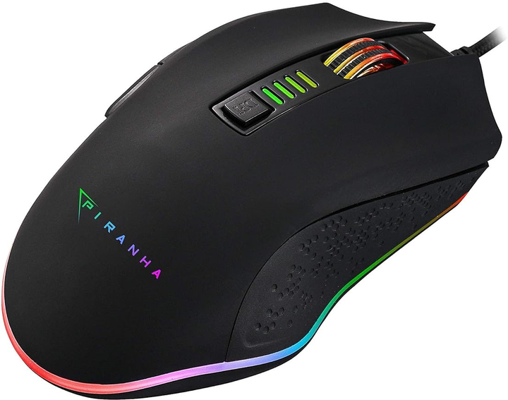 Миша Piranha M400 RGB USB Black (4897076691647) - зображення 2