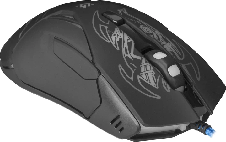 Mysz gamingowa przewodowa DEFENDER Bionic GM-250L USB Czarna (52250) - obraz 9
