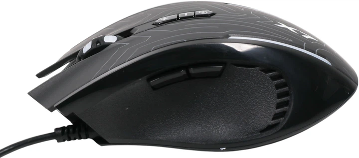 Mysz gamingowa przewodowa A4Tech X87 Oscar Neon USB Czarna (4711421934275) - obraz 4
