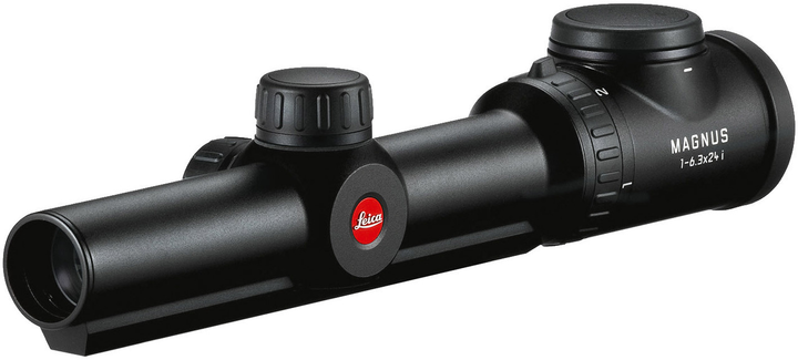 приціл оптичний Leica Magnus 1-6,3x24 із шиною та прицільною сіткою L-4a з підсвіткою - зображення 2