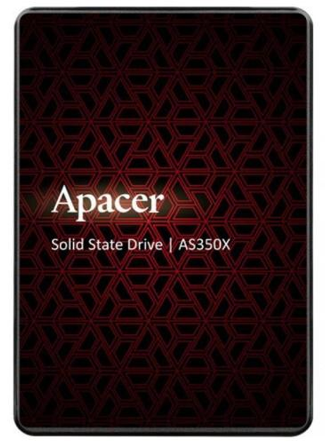 Твердотільний накопичувач SSD 128Gb, Apacer AS350X, SATA3, 2.5", 3D TLC, 560/540 МБ/с (AP128GAS350XR-1) - зображення 1