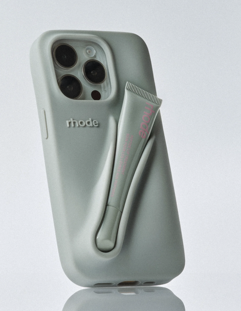 Чехол на телефон Rhode Lip Case для iPhone 15 Pro Grey – фото