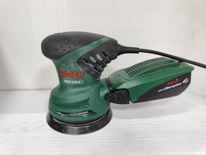 Шліфувальна машина Bosch PEX 220 A Б/В - Фото 2 Шліфувальна машина Bosch PEX 220 A Б/В - изображение 2
