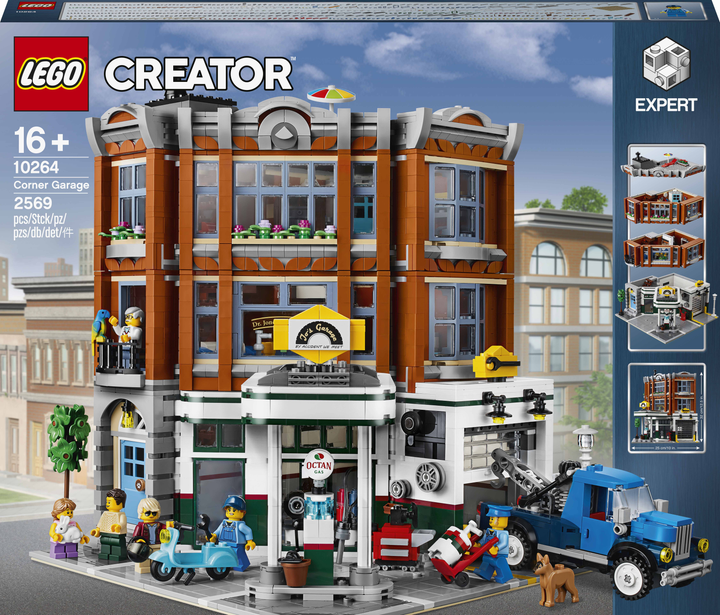 Klocki LEGO Creator Expert Garaz na rogu 2569 elementow (10264) (955555908540469) - Outlet - obraz 1