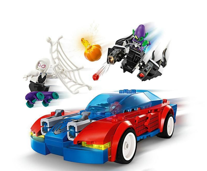 Конструктор LEGO Marvel Автомобиль для гонки Человека-Паука и Зеленый Гоблин с ядом Венома (76279) - Фото 6 Конструктор LEGO Marvel Автомобиль для гонки Человека-Паука и Зеленый Гоблин с ядом Венома (76279) - изображение 6